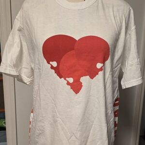 Youth Red Skull Graphic Tee